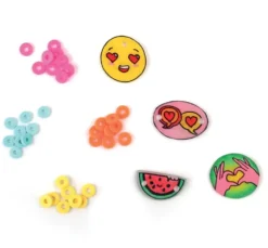 12 BRACELETS PLASTIQUE DINGUE