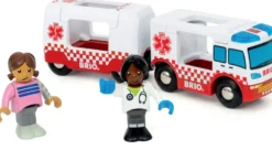 BRIO63603500 - CAMION AMBULANCE SON ET LUMIERE