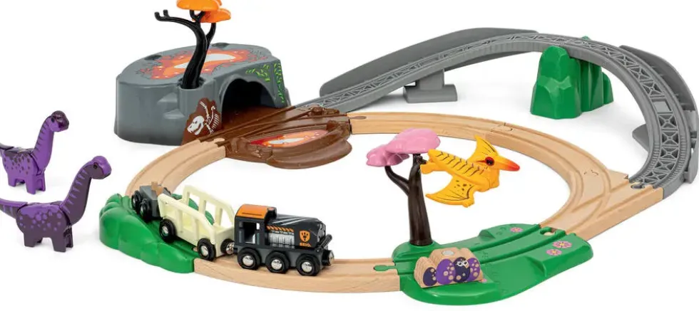 BRIO 36094 - CIRCUIT AVENTURE DINOSAURE