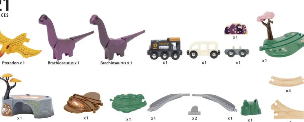 BRIO 36094 - CIRCUIT AVENTURE DINOSAURE