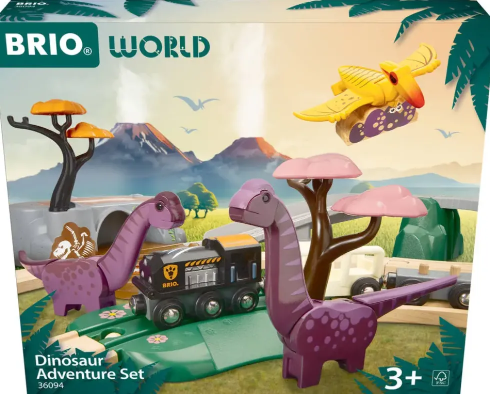 BRIO 36094 - CIRCUIT AVENTURE DINOSAURE