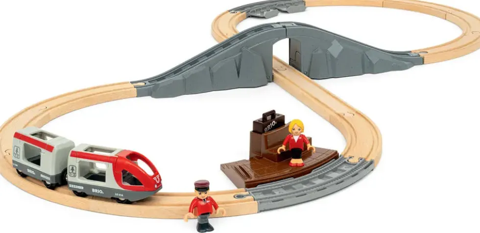 BRIO 63607900 -CIRCUIT EN 8 VOYAGEURS - PACK A
