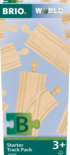BRIO 63609900 -COFFRET DE DEMARRAGE - 12 RAILS - PACK B