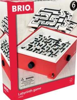 BRIO 34020 - JEU DE LABYRINTHE ET 2 PLANCHES DE JEU