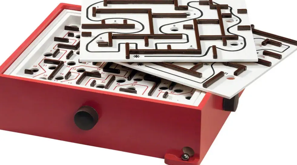 BRIO 34020 - JEU DE LABYRINTHE ET 2 PLANCHES DE JEU