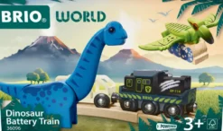 BRIO 63609600 -TRAIN A PILES DINOSAURE