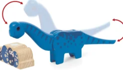 BRIO 63609600 -TRAIN A PILES DINOSAURE