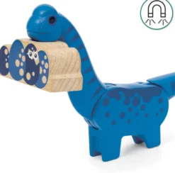 BRIO 63609600 -TRAIN A PILES DINOSAURE