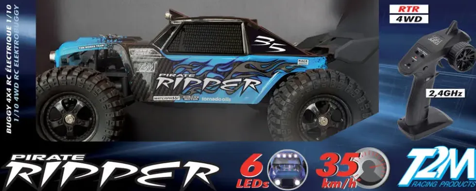 BUGGY RADIOCOMMANDE PIRATE RIPPER