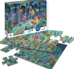 CALYPTO BY SENTOSPHERE - PUZZLES 24 PIECES X 2 - ELFES ET FEES