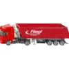 CAMION AVEC REMORQUE BENNE BASCULE