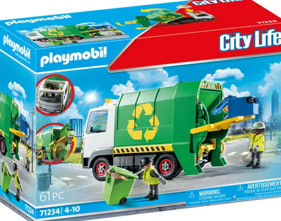 CAMION BENNE A ORDURES MENAGERES - 71234