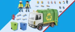 CAMION BENNE A ORDURES MENAGERES - 71234