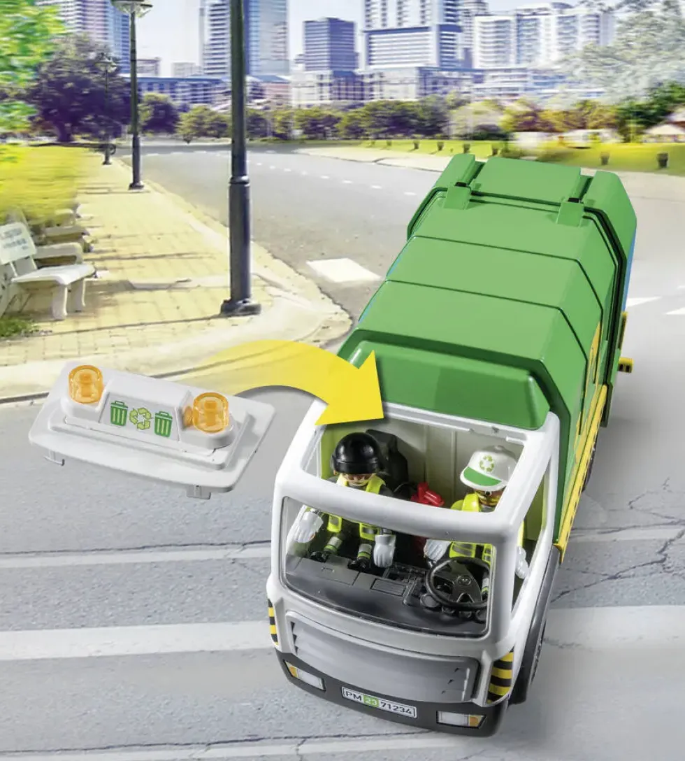 CAMION BENNE A ORDURES MENAGERES - 71234