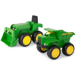 CAMION BENNE ET TRACTEUR JOHN DEERE