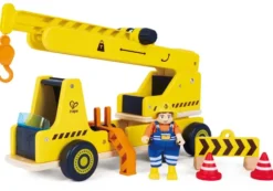 CAMION DE CHANTIER AVEC GRUE MOBILE