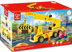CAMION DE CHANTIER AVEC GRUE MOBILE