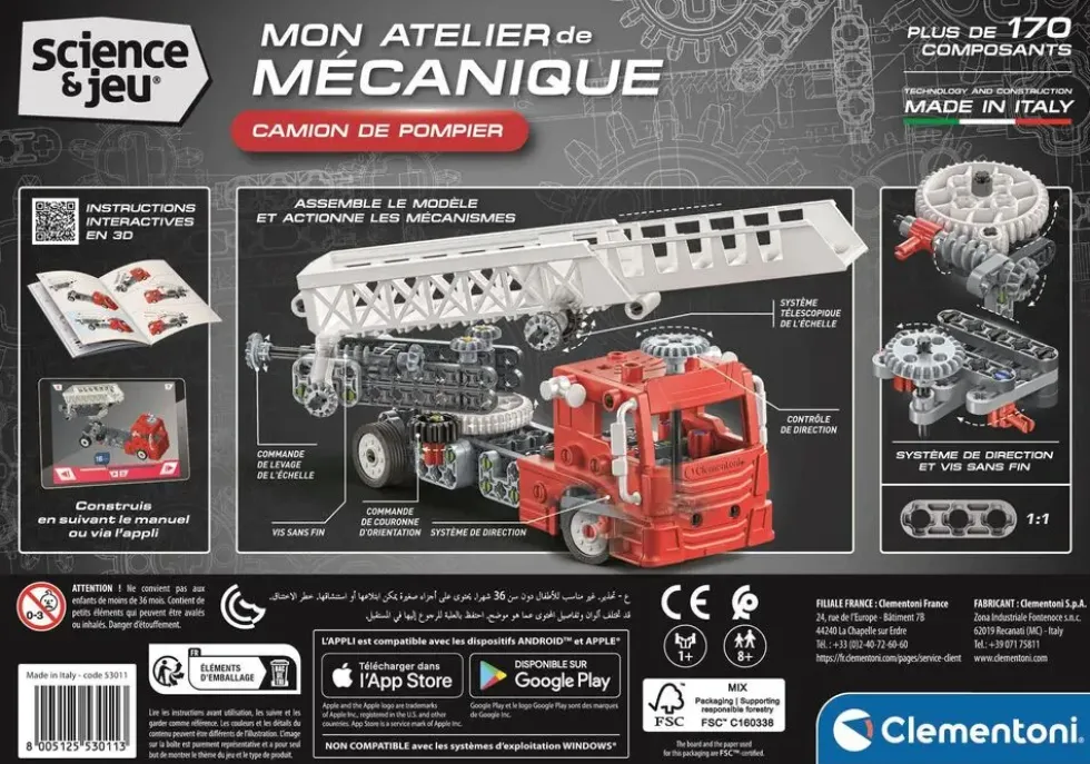 CAMION DE POMPIER