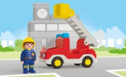 CAMION DE POMPIER AVEC ECHELLE PIVOTANTE - 71683