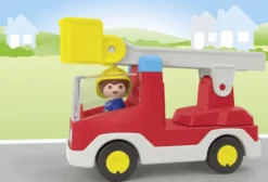 CAMION DE POMPIER AVEC ECHELLE PIVOTANTE - 71683