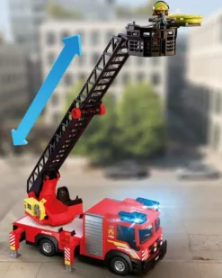 CAMION DE POMPIERS A GRANDE ECHELLE 72192