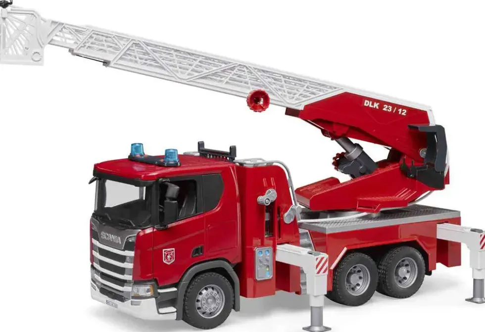 CAMION POMPIERS SCANIA SUPER 560R ECHELLE ET POMPE A EAU