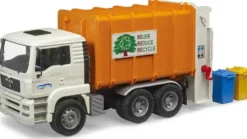CAMION POUBELLE MAN TGA AVEC 2 POUBELLES