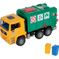 CAMION POUBELLE VERT MAN TGA