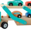 CAMION TRANSPORTEUR DE VEHICULES EN BOIS