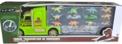 CAMION TRANSPORTEUR DINOSAURES