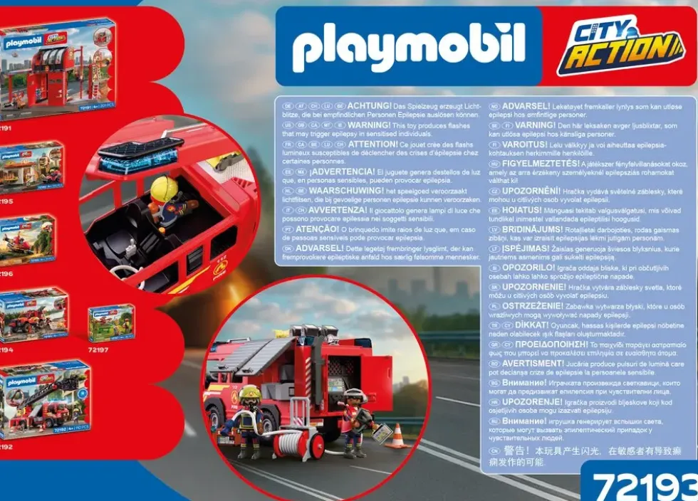 CAMION VSAV DE POMPIERS 72193