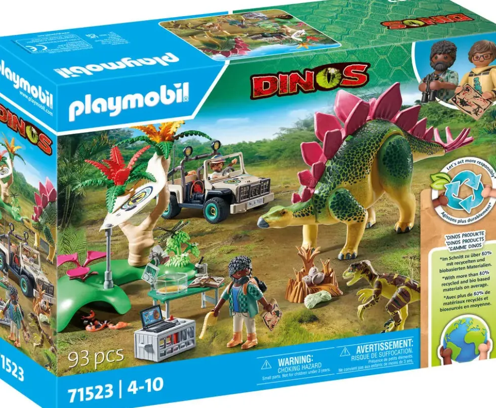 CAMPEMENT DES EXPLORATEURS DINOSAURES - 71523