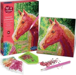 CANEVAS A DIAMANTER - CHEVAL