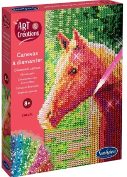 CANEVAS A DIAMANTER - CHEVAL