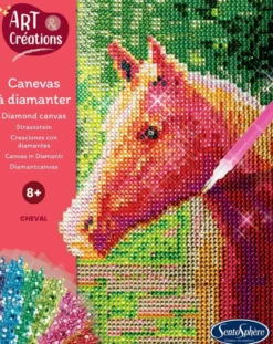 CANEVAS A DIAMANTER - CHEVAL