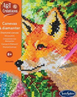 CANEVAS A DIAMANTER - RENARD