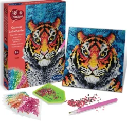 CANEVAS A DIAMANTER - TIGRE
