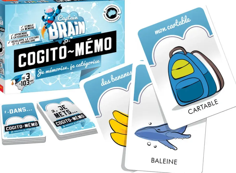 CAPTAIN BRAIN - COGITO MEMO - JE MEMORISE, JE CATEGORISE