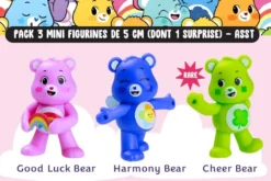 CARE BEARS - PACK 3 MINI FIGURINES DE 5 CM 1 SURPRISE