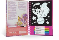 CARNET CREATIF - COLORIAGES VELOURS