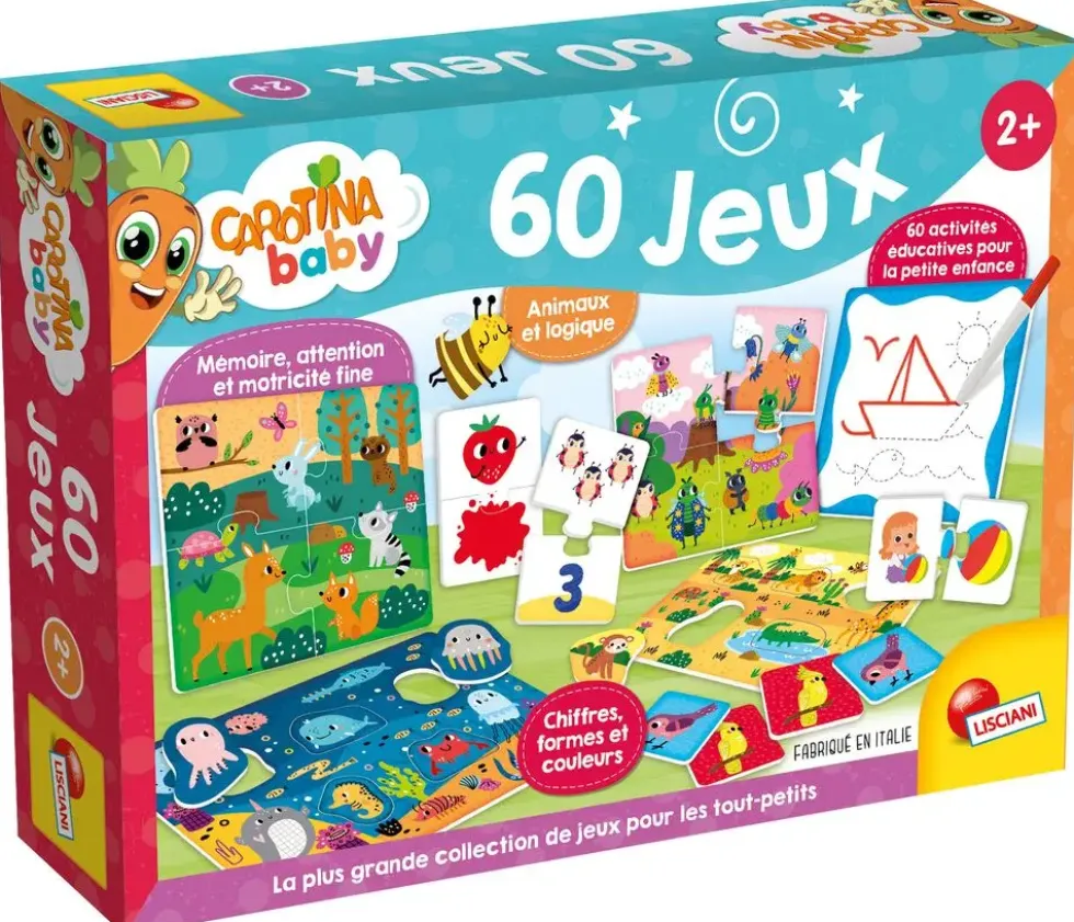 CAROTINA BABY - 60 JEUX EDUCATIFS