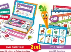CAROTINA - STYLO PARLANT ET JOUETS MAGNETIQUES 2 EN 1