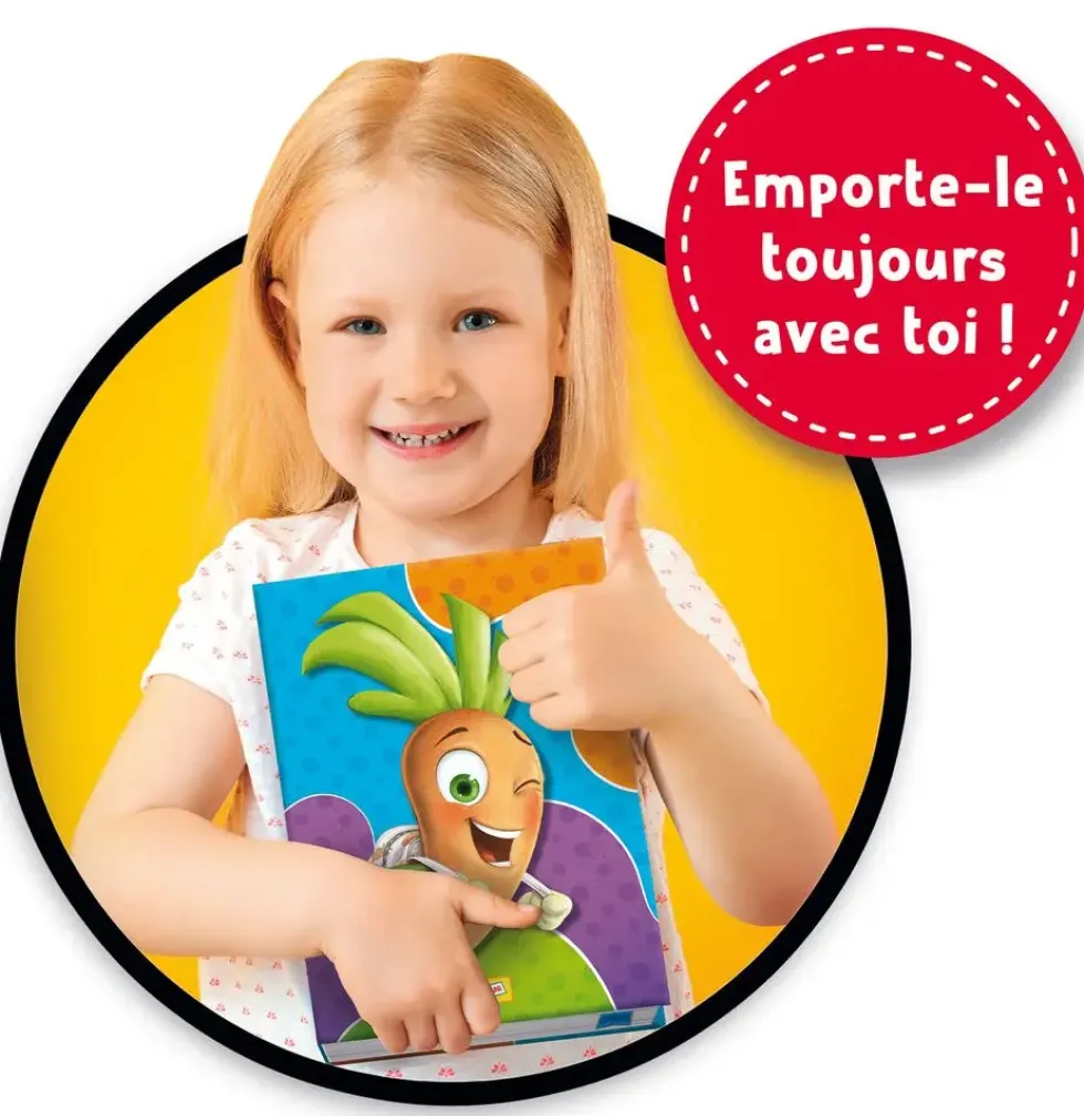 CAROTINA - STYLO PARLANT ET JOUETS MAGNETIQUES 2 EN 1