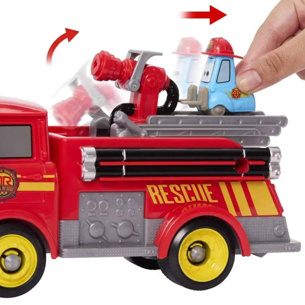 CARS - CAMION POMPIER ROUGE ET GUIDO