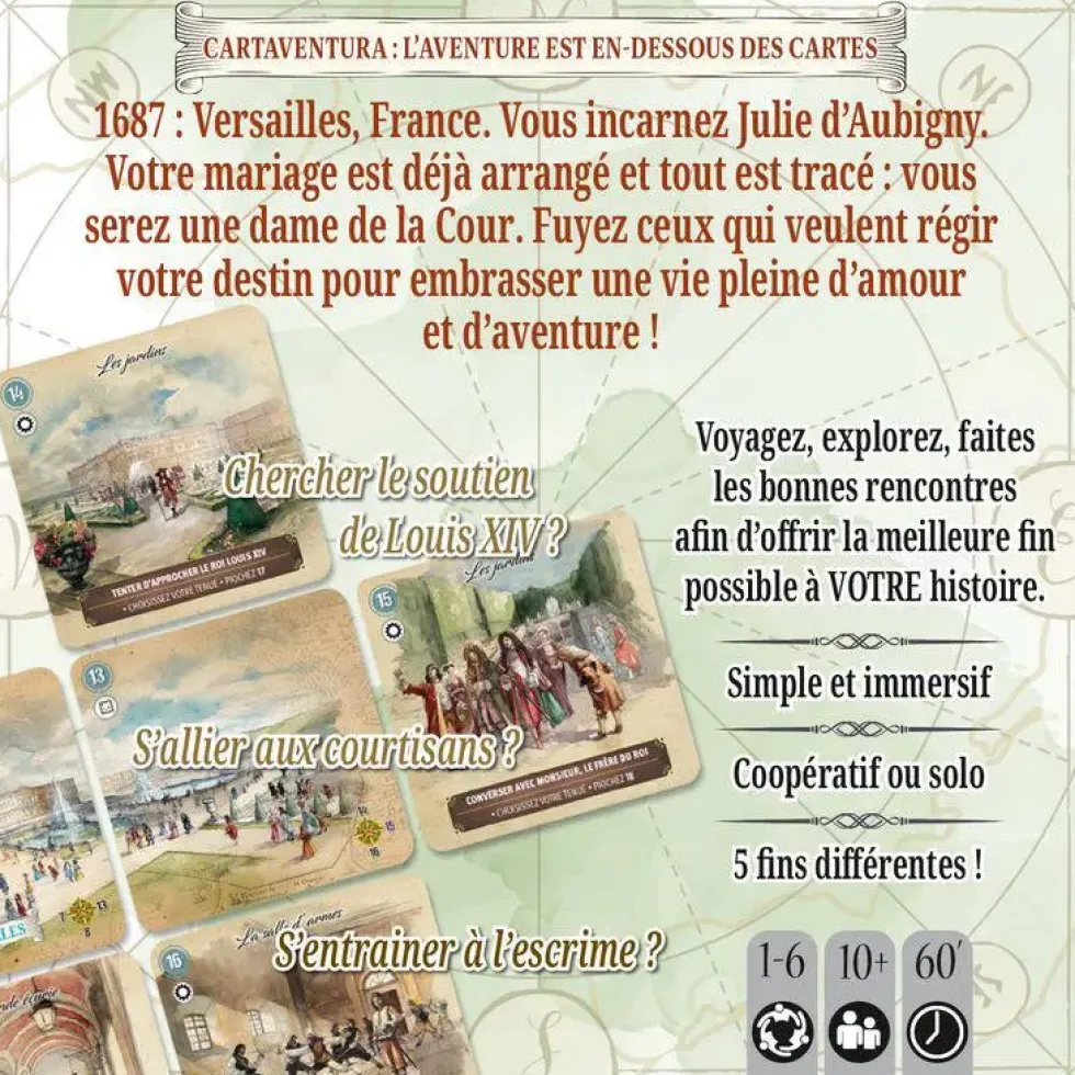 CARTAVENTURA : VERSAILLES
