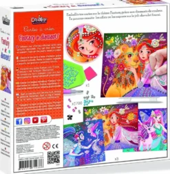 CARTE A CREER - FANTASY DE DIMANTS