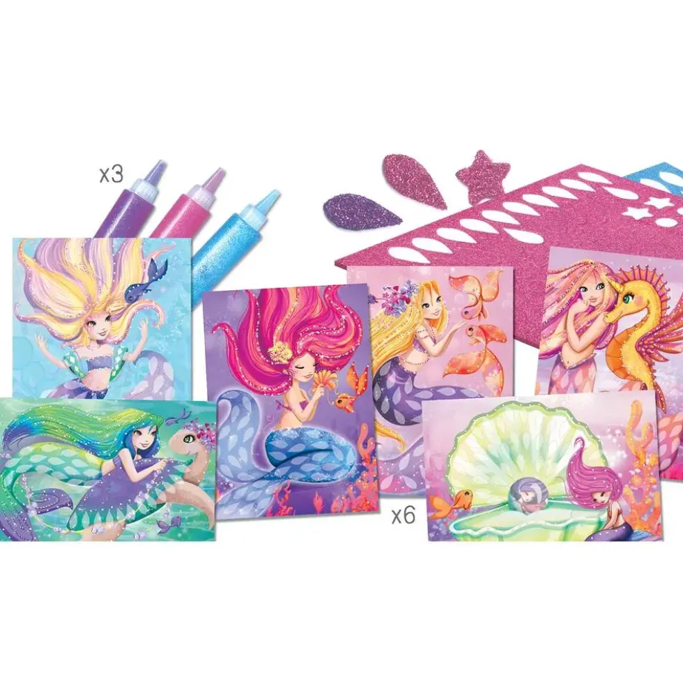 CARTES A CREER - SIRENES SCINTILLANTES