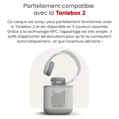 CASQUE BLUETOOTH - GRIS LUNE