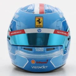 1/5 CASQUE CHARLES LECLERC - SCUDERIA FERRARI - GP F1 MIAMI 2024 - VERSION DELUXE