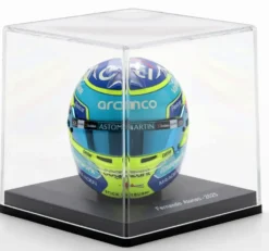 1/5 CASQUE F1 FERNANDO ALONSO - ASTON MARTIN ARAMCO FORMULE 1 TEAM 2025
